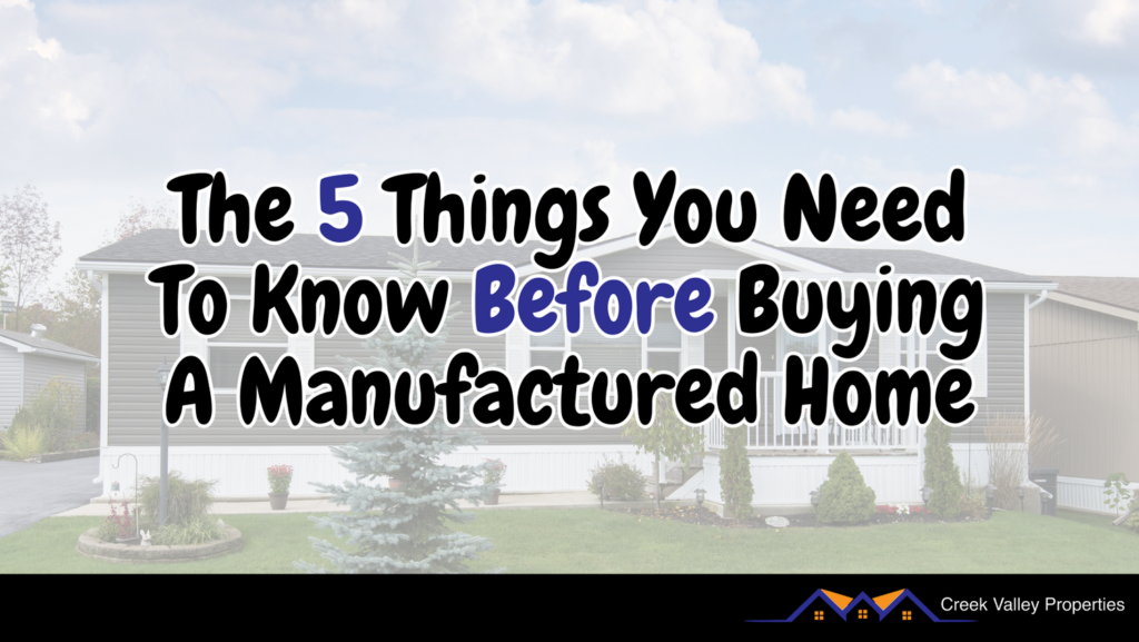 Top 5 Things Before You Buy A Mobile Home