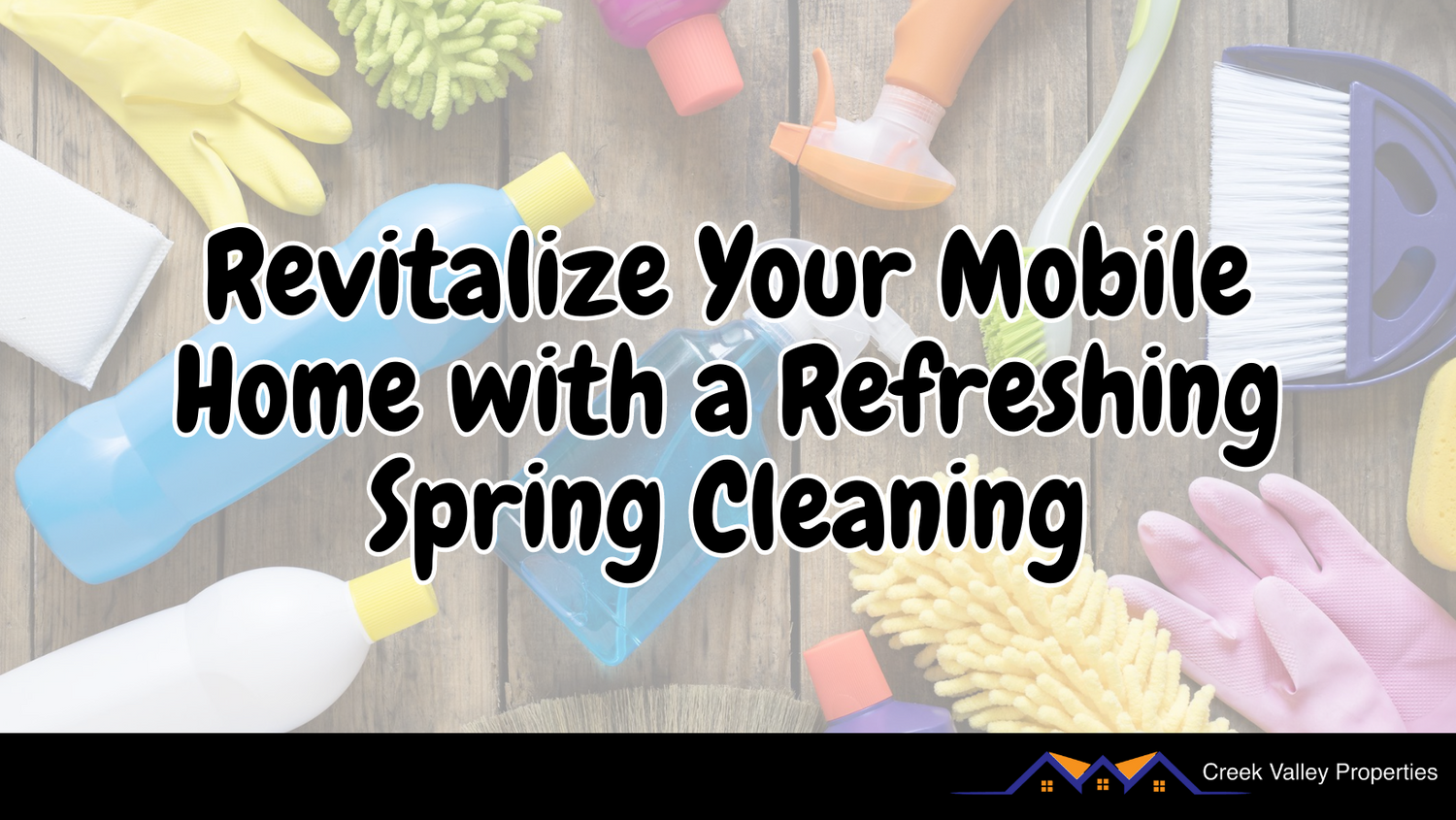Mobile Home Spring Cleaning