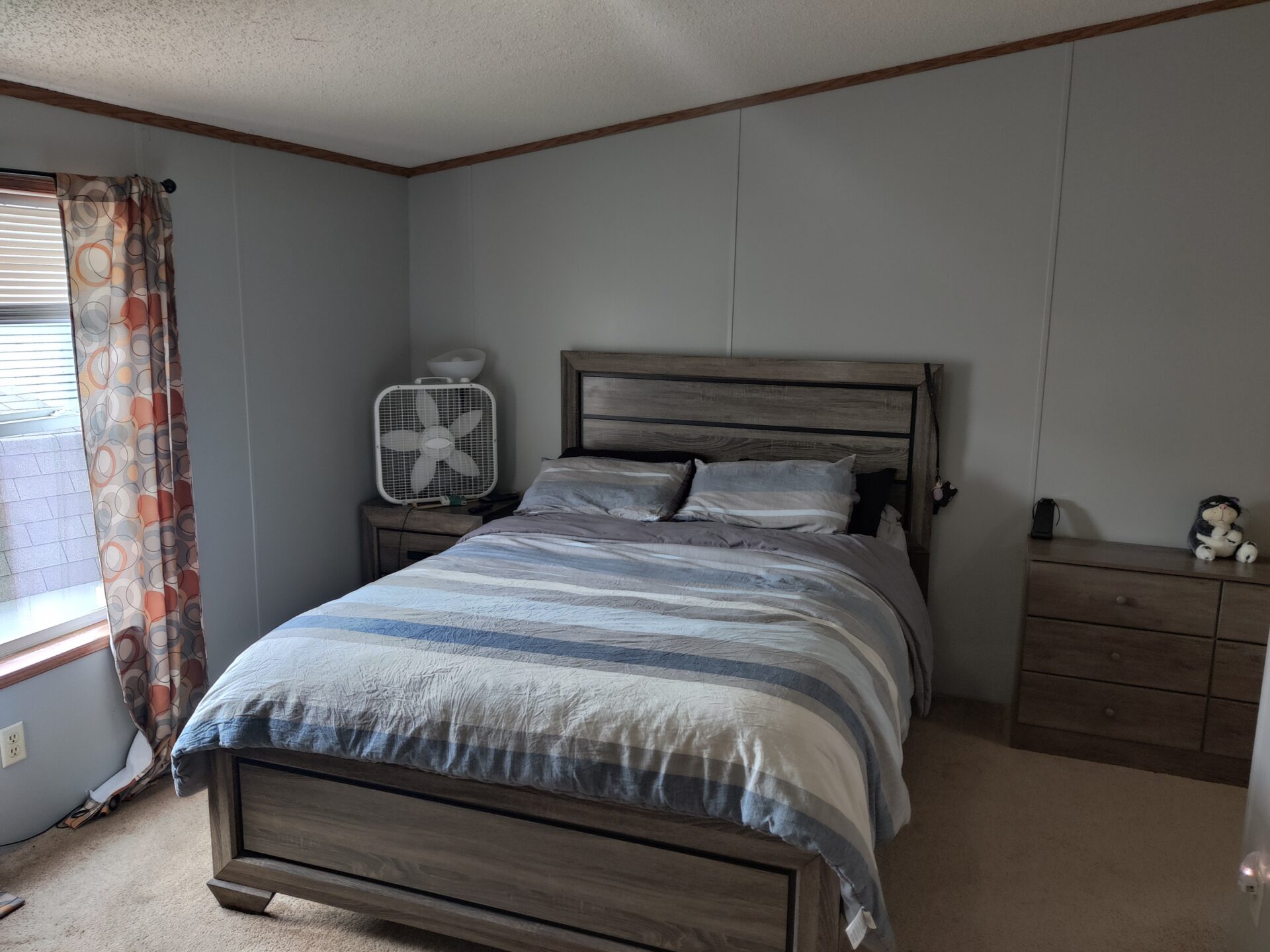 Bedroom of double wide manufactured home for sale in Pontiac | Michigan Manufactured Homes for Sale