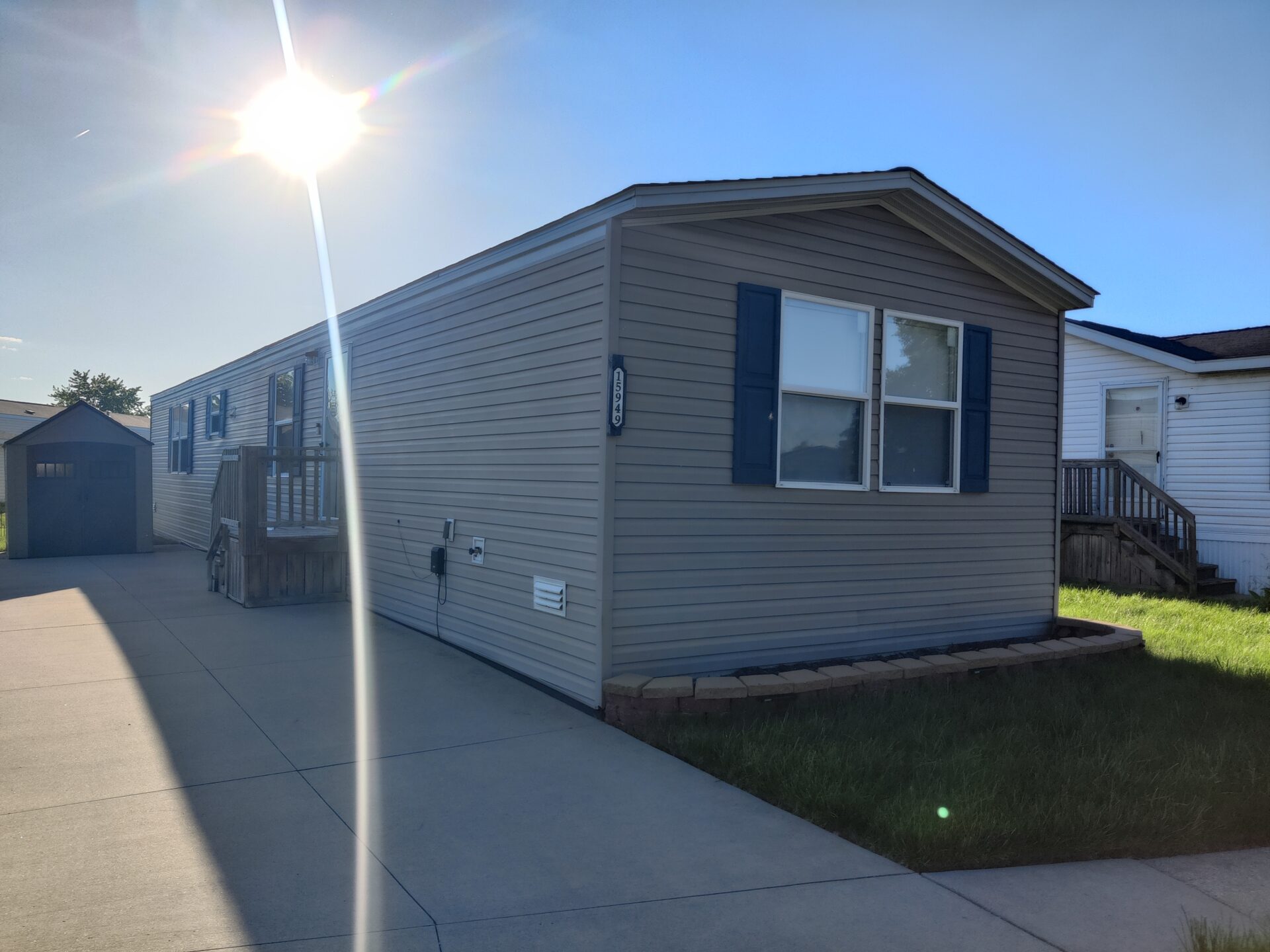 A Mobile Home in Clinton Township MI